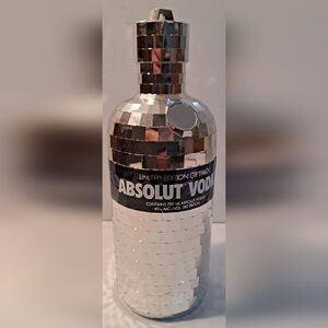 AUTHENTIC Absolut Vodka Limited Edition ~ Disco Absolut Bottle Holder
